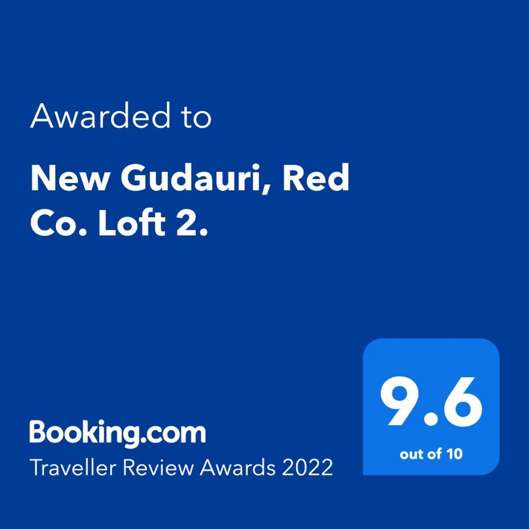 New Gudauri, Red Co. Loft 2.公寓 客房 照片